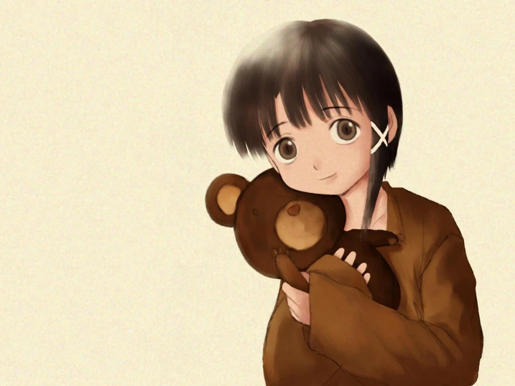 Cute Serial Experiments Lain Wallpaper 4K