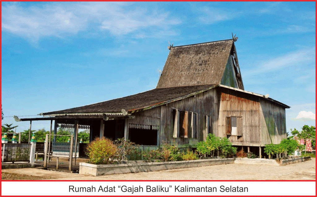 Rumah Adat Kalimantan Selatan Lengkap Penjelasannya Seni 