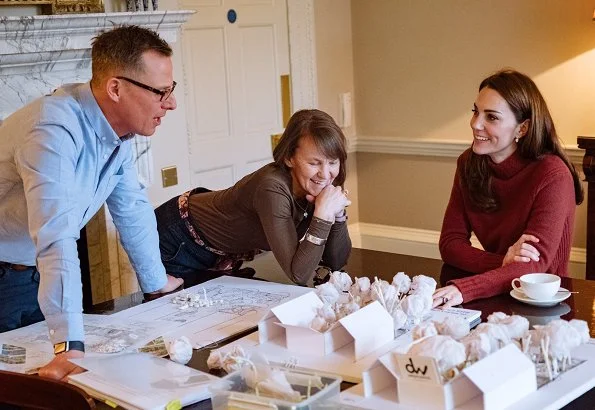 Kate Middleton wore her Dubarry bracken jacket and J Crew mockneck sweater