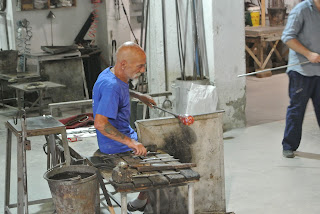 The Sunday morning glass blower