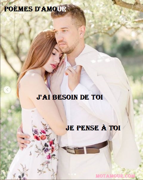 Merveilleux poèmes d'amour