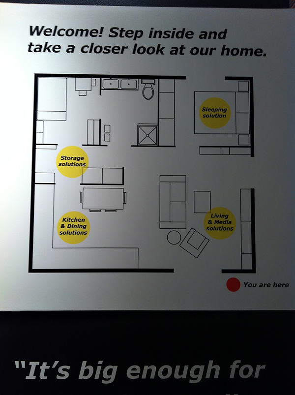 IKEA Small Apartment Floor Plan