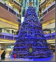 arbol de navidad de Bicicletas
