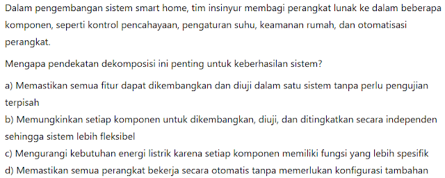 Soal 3 Informatika Materi Berpikir Komputasional Dekomposisi Kelas X 10