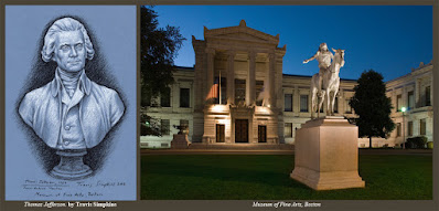 Thomas Jefferson. 1789. Jean-Antoine Houdon. Museum of Fine Arts, Boston. by Travis Simpkins