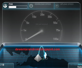 test speed internet di komputer