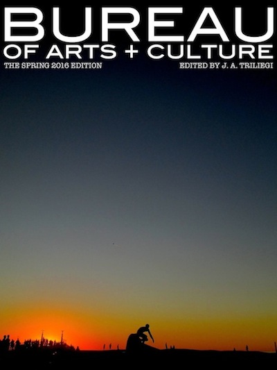 WELCOME to Spring 2016 Edition of BUREAU of ARTS and CULTURE MAGAZINE. 200 Pages of FREE Arts + Culture. This New Edition Contains The BUREAU ICON Essay: BRUCE SPRINGSTEEN . The BUREAU GUEST Artist from CANADA Painter and Sculptor Mr. Erik OLSON  .  NEW  Interviews + Photographic Essays  with  Three from The United Kingdom: Street Photographers  Craig REILLY,  Steve COLEMAN and  Walter ROTHWELL.  BUREAU Dance: Martha GRAHAM,  Plus  Mathilde GRAFSTROM : CENSORED   German Muralist: Hendrik BEIKIRCH, The CLASSICAL Genius: Daniil TRIFONOV. BUREAU NEWS: David GANS on SUPREME COURT, Plus Mexico's DR. LAKRA  Daniel GEORGAKAS on HOLLYWOOD BLACKLIST,  The OSCARS WHITEOUT, PHOTO ESSAYS: Stephen SOMERSTEIN at The  FREEDOM MARCH of 1965, Alex HARRIS showcasing The Afro AMERICANS in North Carolina in The 1970s Artist Tristan EATON + The Post Modern Paintings . BUREAU Film: TRUMBO Plus Film Reviews & New Online Articles All Year Round at The New BUREAU CITY SITES Across America and The World Through The Internet . BUREAU is an Official MEDIA Partner for The  ITALIAN  Film  Festival  Plus Our Own  BUREAU  PHOTOGRAPHIC Essays …