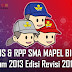 Silabus Dan Rpp Untuk Kelas 10,11,12 Sma Mapel Biologi Kurikulum 2013 Edisi Revisi 2018/2019