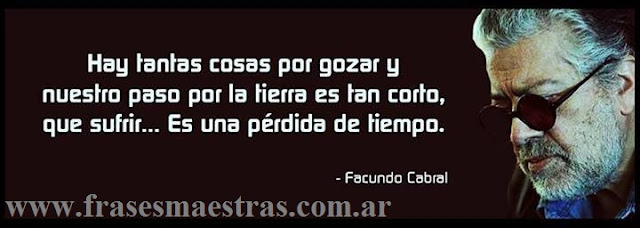 frases de Facundo Cabral