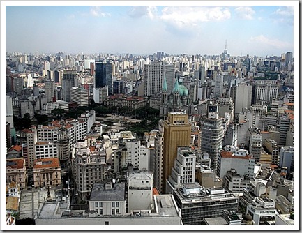 Praça da Sé e Centro Velho: vista panorâmica