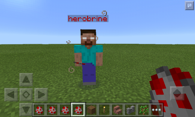 Minecraft MOD Indonesia: MCPE 0.14.0 Herobrine Mod