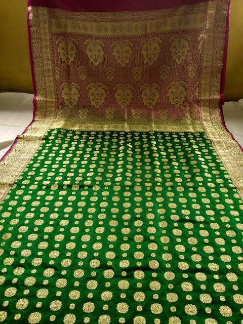 Banarasi  Semi Katan Silk Saree