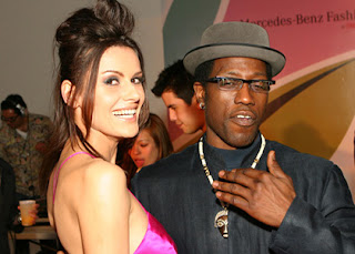  Wesley Snipes With Wife