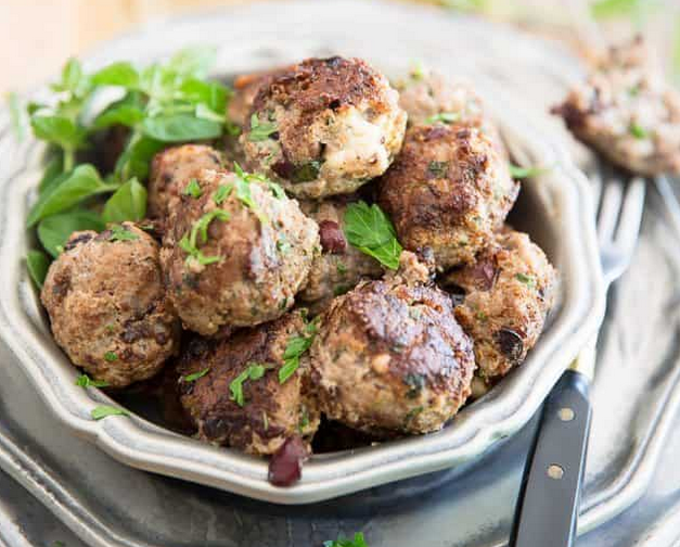 Greek Style Meatballs