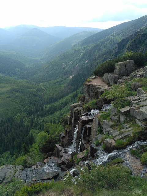 Wodospad Pancavsky, Harrachov, Czechy, Sudety
