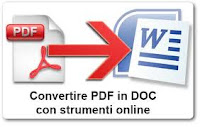 CONVERSIONE DOCUMENTO PDF IN WORD