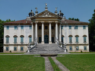 Massari's villas often mimicked the style of Andrea Palladio, who influenced much of his work