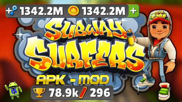 Download Subway Surfers Mod Apk Unlimited Money Keys