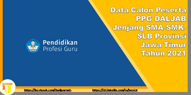 CEK DATA CALON PESERTA PPG DALJAB 2021