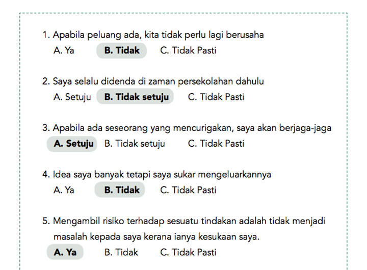 Rujukan Kerjaya - Exam Pegawai Tadbir Diplomatik, Ujian 