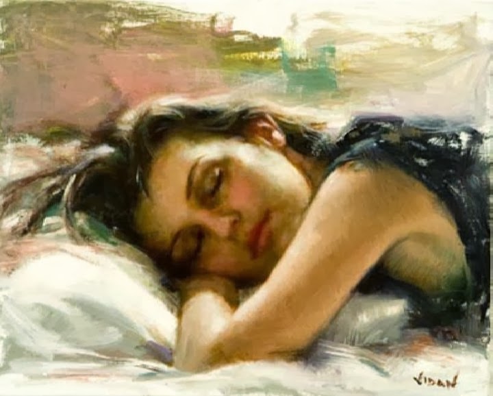 Beauty Dreams~ Italian Painter "Vidan"