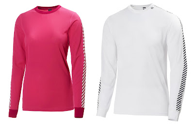 The Helly Hansen HH Dry Technical Base Layer comes in great colors for men, women, and juniors.