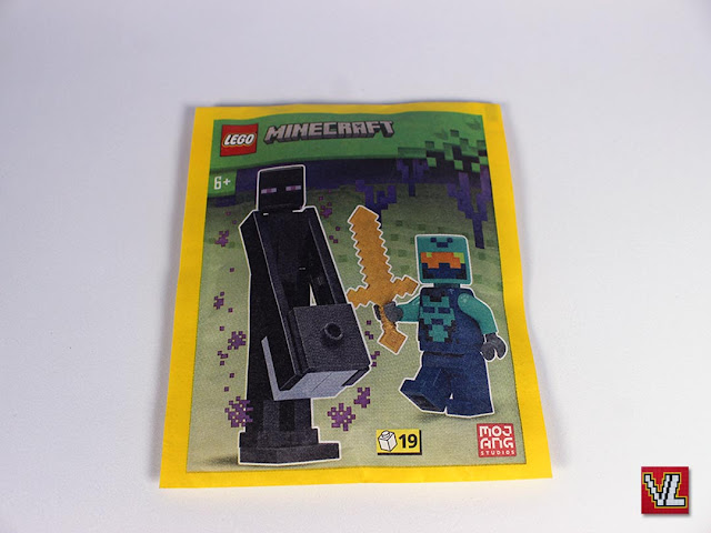 Set LEGO® Minecraft Magazine Gift 662305 Nether Hero and Enderman (Herói de Nether e Enderman)