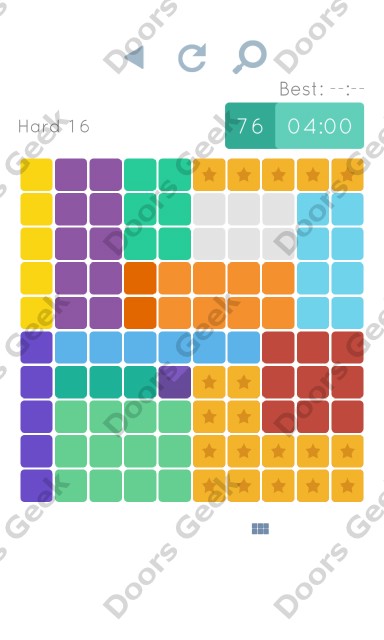 Cheats, Walkthrough for Blocks and Shapes Hard Level 16