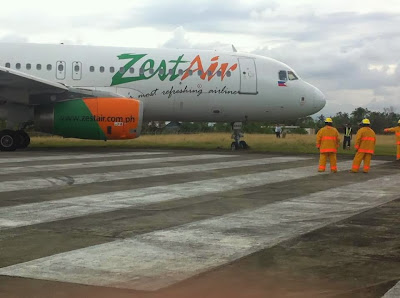 AirAsia Zest Skids Off Kalibo Runway 