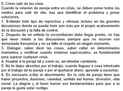 parejas en crisis