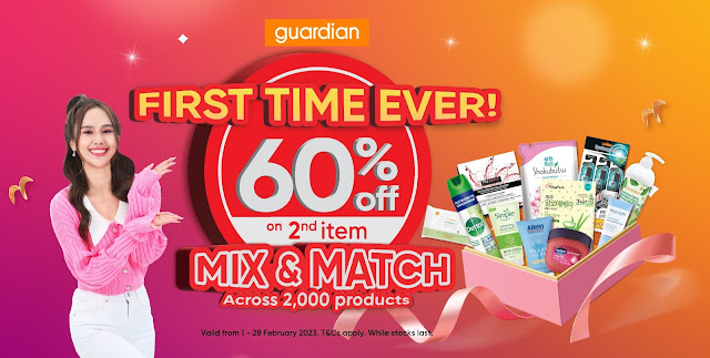 Guardian Mix and Match Promo with 60% Saving, Bunny Digital Character, Guardian, Mix and Match Promo, Guardian Malaysia
