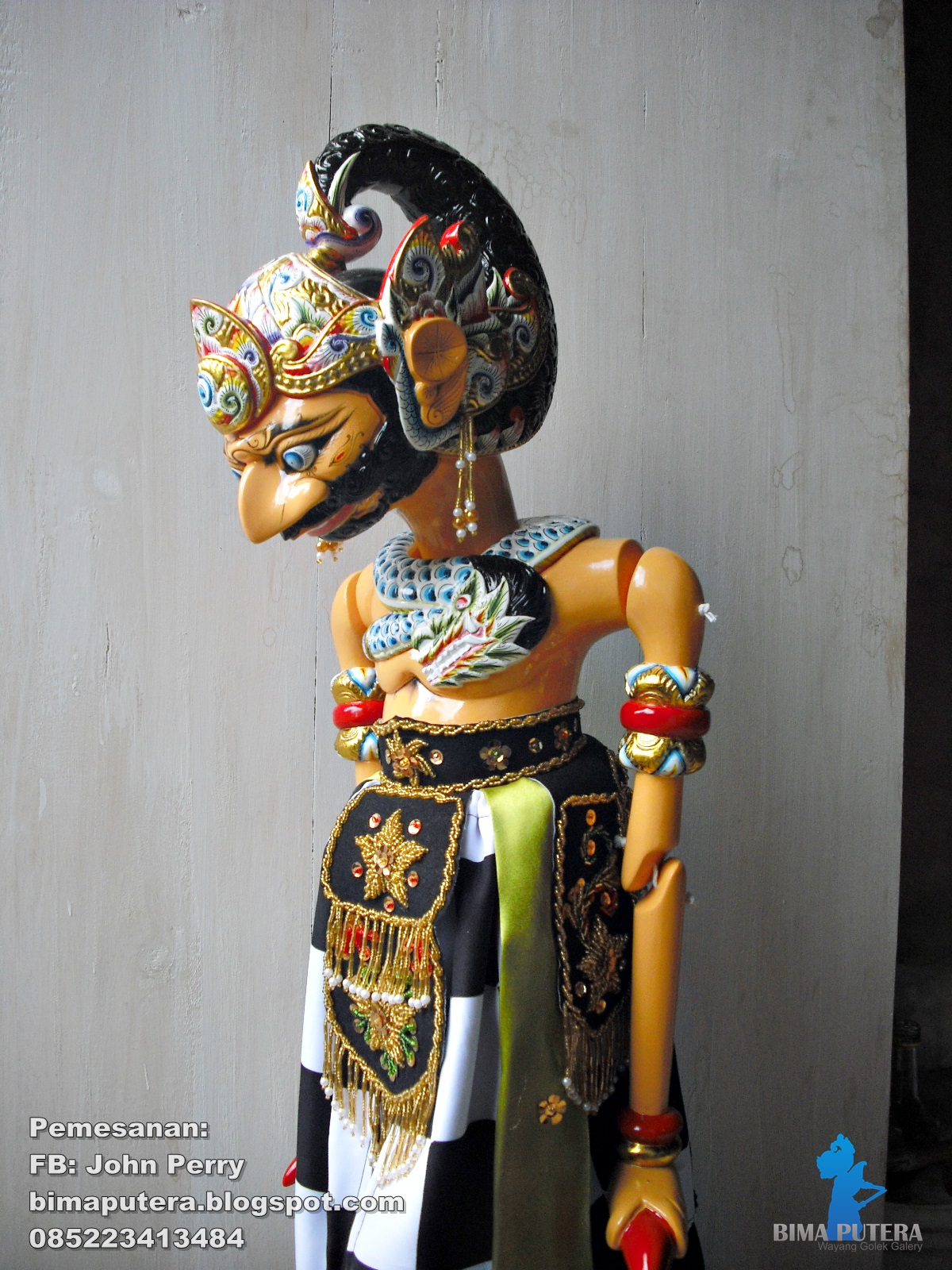 Wayang Golek Sunda "Bima/Werkudara"  Bima Putera "Wayang 