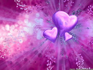 purple love valentine