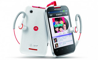 Motorola Motosmart Mix XT550, Ponsel Android Musik