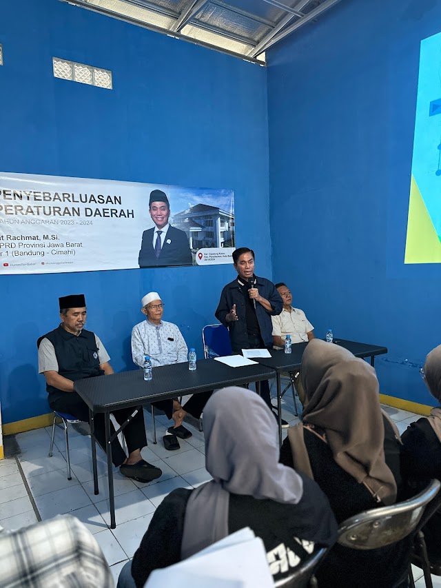  Mamat Rachmat soroti penyelenggaraan dan perlindungan peserta didik pesantren melalui Perda Pesantren