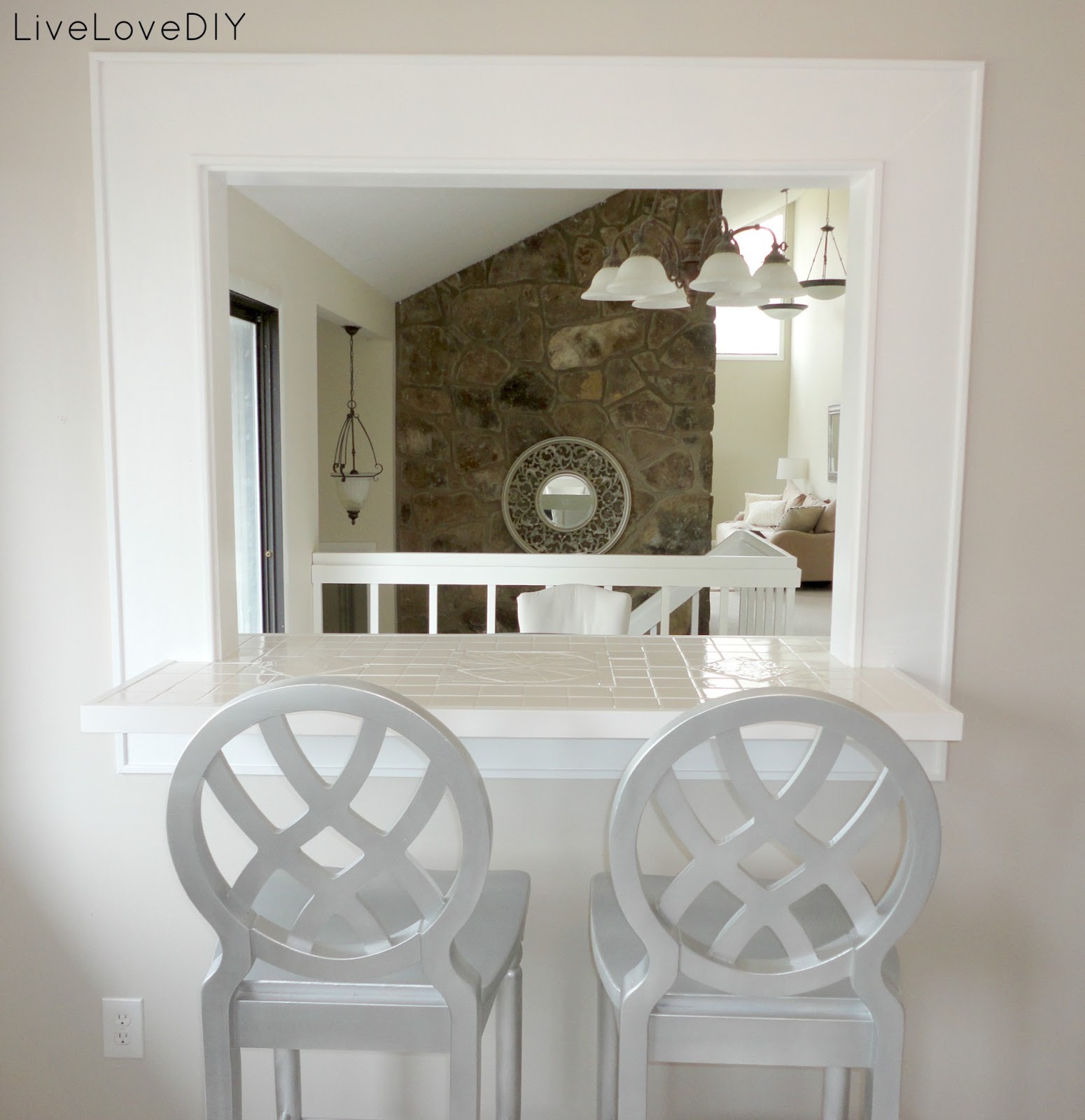 LiveLoveDIY: Creative Ways To Update Your Kitchen Using Paint