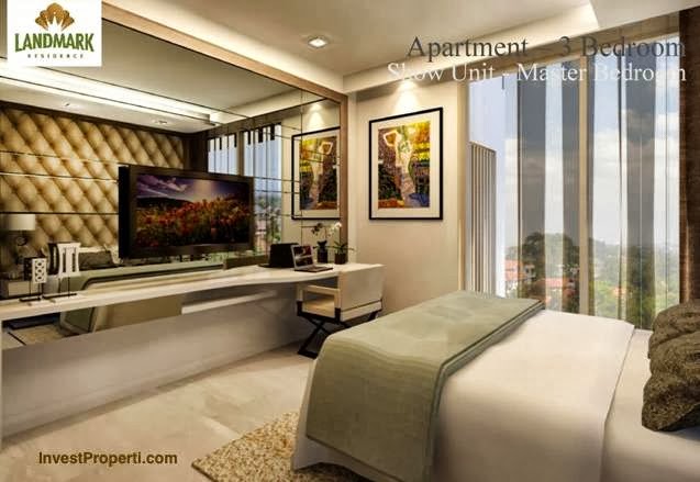 Master Bedroom Interior Design Apartment 3 Bedrooms Landmark Residence