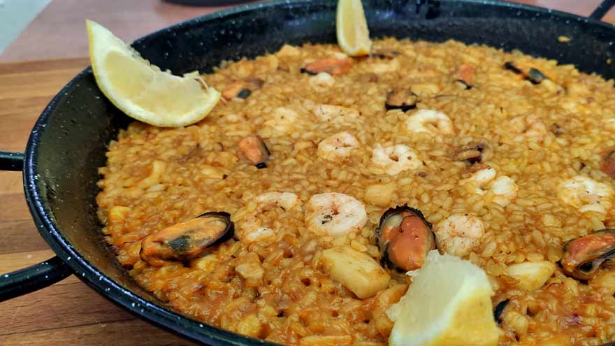 Paella ciega