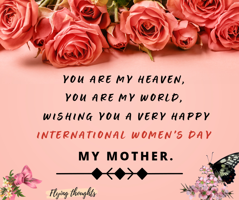 international women's day quotes for mom