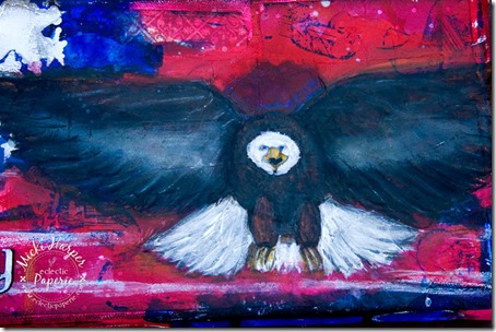 EagleCanvasCloseUpEagle