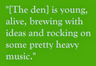 It’s young, alive, brewing with ideas and rocking on some pretty heavy music.