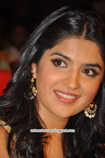 Deeksha Seth hot slevless saree stills