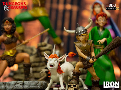 Dungeons and Dragons Cartoon Series Statues de Iron Studios