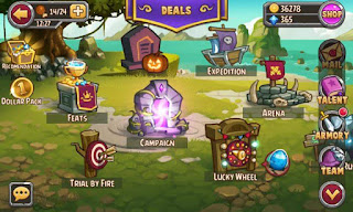  kali ini aku akan membawakan sebuah game android berbasis RPG dan taktik Kingdom in Chaos APK Android Free Download