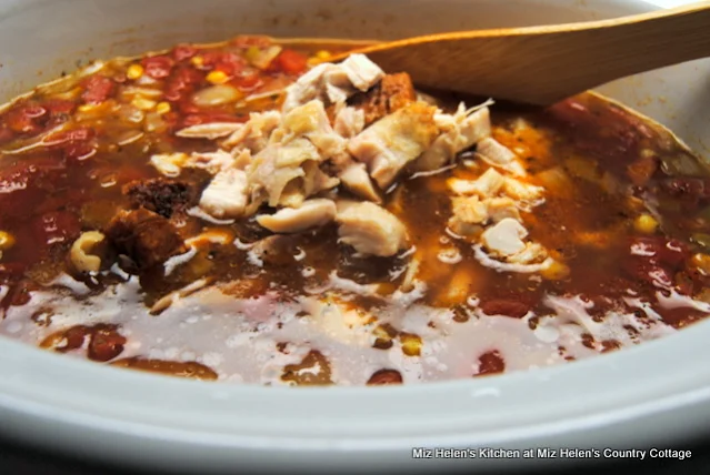 Mexican Chicken Soup at Miz Helen's Country Cottage