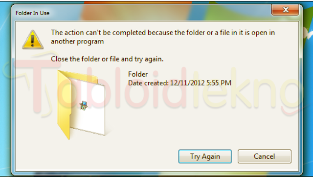 How To Delete Files That Can Not Be Deleted on The PC 2