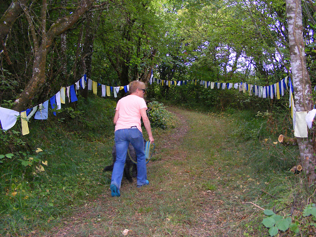 Walking a pilgrim path.  Indre et Loire, France. Photographed by Susan Walter. Tour the Loire Valley with a classic car and a private guide.