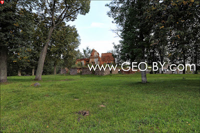 Iwieniec. Manor White Yard of Plewako. HDR