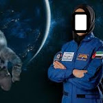 The young woman that is going to the moon as the first Arab wman