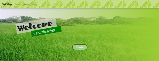 My Village Web Site Design in HTML And CSS